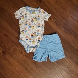 Magnetic Me Onesie Short Set